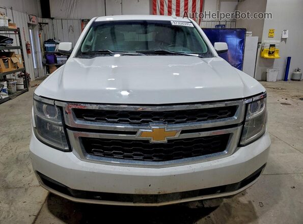 1GNSKFEC4GR347286 2016 CHEVROLET TAHOE Белый Вид спереди