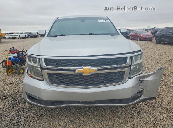 1GNSKFEC5GR377073 2016 CHEVROLET TAHOE Silver Դիմացի տեսք