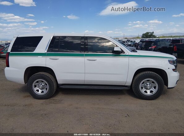 1GNSKFEC6LR114360 2020 CHEVROLET TAHOE Белый Вид задней части салона