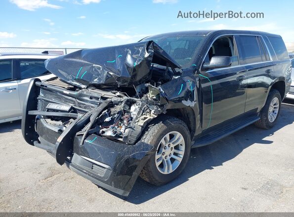1GNSKFEC6LR262069 2020 CHEVROLET TAHOE Black Առջևի ձախ երեք քառորդ տեսարան