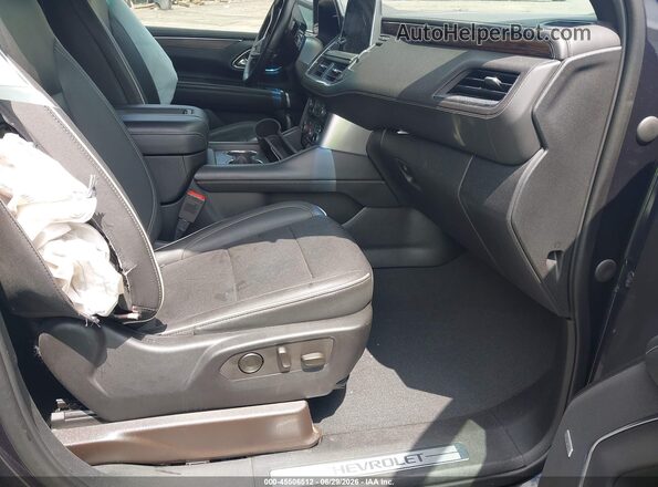 1GNSKFKD2PR206388 2023 CHEVROLET SUBURBAN Черный Вид салона спереди