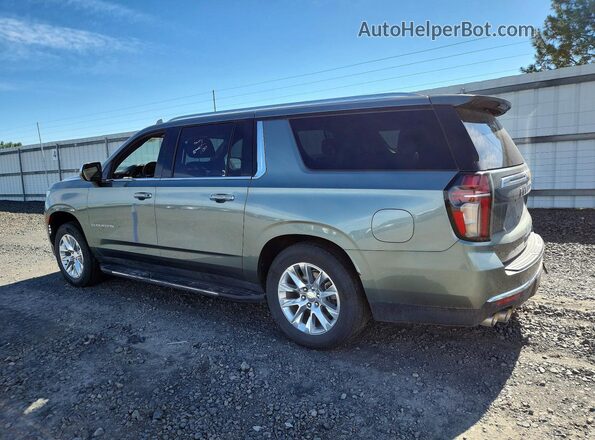 1GNSKFKD2PR551548 2023 CHEVROLET SUBURBAN Silver Trasero izquierdo