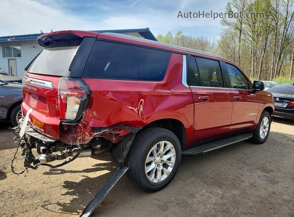 1GNSKFKD6MR363966 2021 CHEVROLET SUBURBAN Red Tył prawy