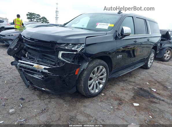 1GNSKFKD8PR406174 2023 CHEVROLET SUBURBAN Black Vista tres cuartos delantera izquierda