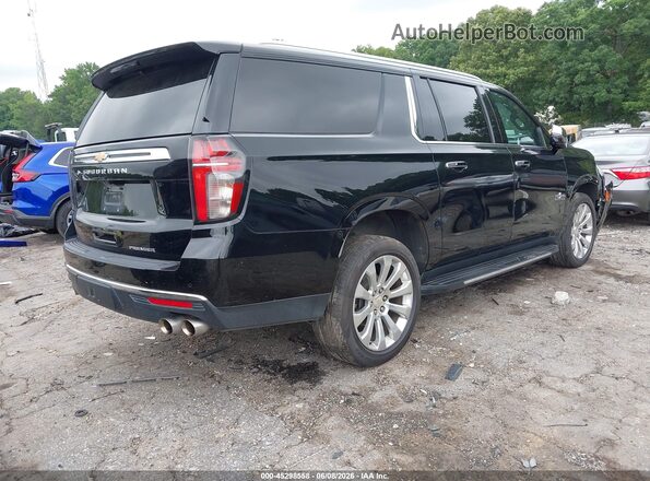 1GNSKFKD8PR406174 2023 CHEVROLET SUBURBAN Black Trasero derecho