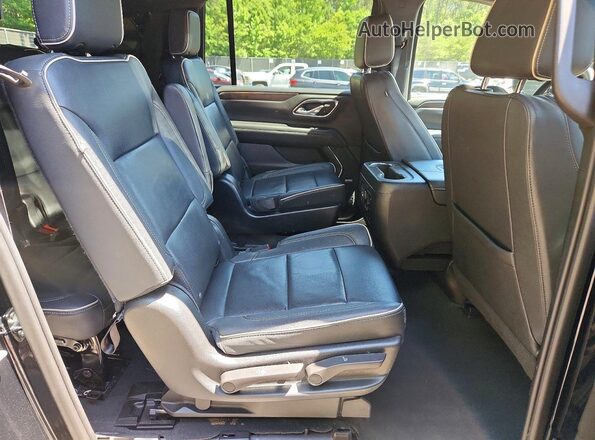 1GNSKFKD9PR273764 2023 CHEVROLET SUBURBAN Black Rear interior view