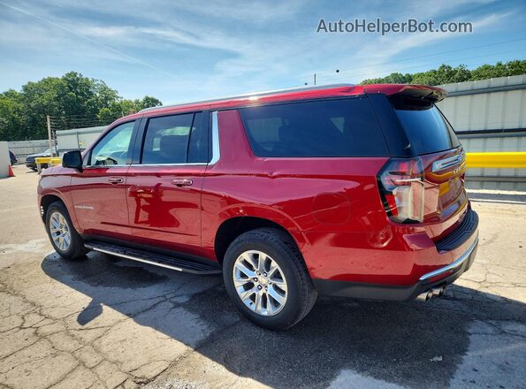 1GNSKFKL9PR423119 2023 CHEVROLET SUBURBAN Red უკანა მარცხენა