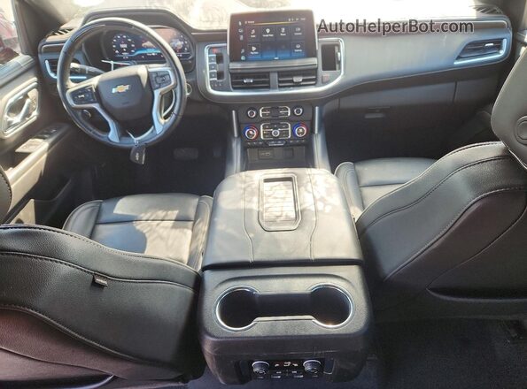1GNSKFKL9PR423119 2023 CHEVROLET SUBURBAN Red წინა პანელის ხედი