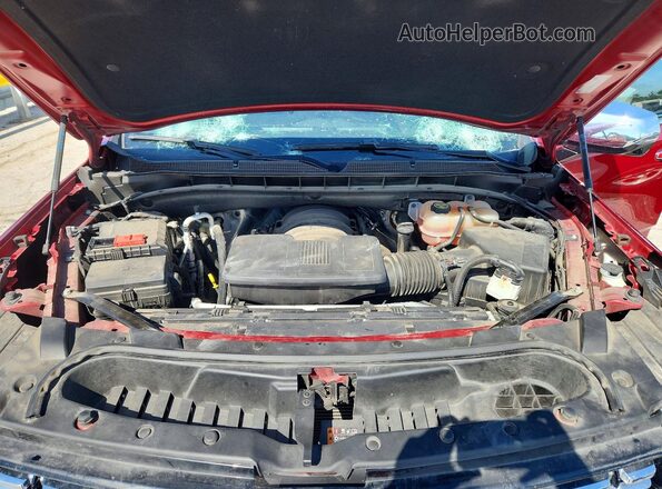 1GNSKFKL9PR423119 2023 CHEVROLET SUBURBAN Red ძრავის განყოფილების ხედი