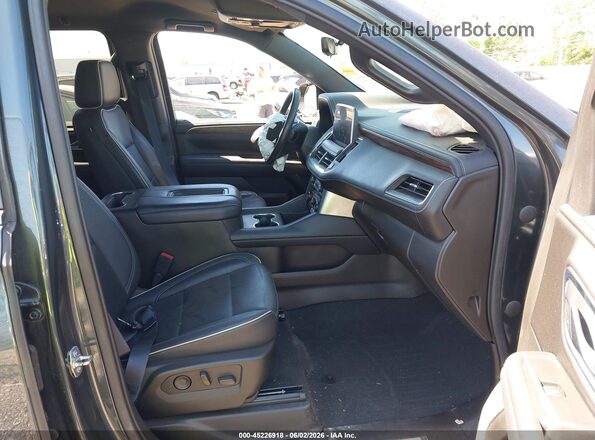 1GNSKFKT2MR309359 2021 CHEVROLET SUBURBAN Black Вид салону спереду