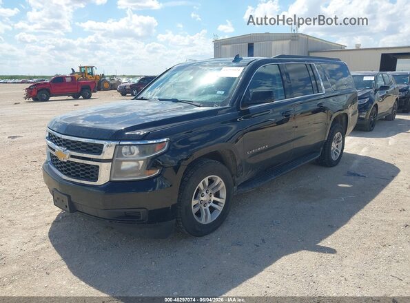 1GNSKGKC2HR227384 2017 CHEVROLET SUBURBAN Black Front left