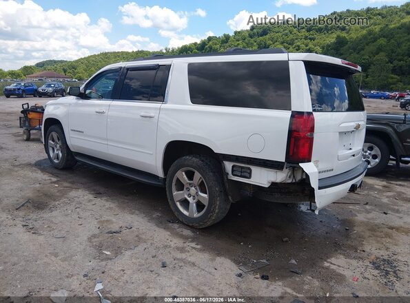 1GNSKGKC6JR188773 2018 CHEVROLET SUBURBAN Белый Задняя левая четверть