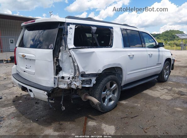 1GNSKGKC6JR188773 2018 CHEVROLET SUBURBAN Белый Задняя правая четверть