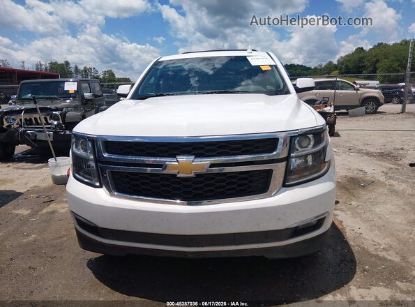 1GNSKGKC6JR188773 2018 CHEVROLET SUBURBAN Белый Вид задней части салона