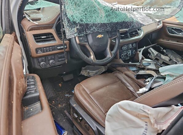 1GNSKGKL1PR291687 2023 CHEVROLET SUBURBAN White Առջևի վահանակի տեսք