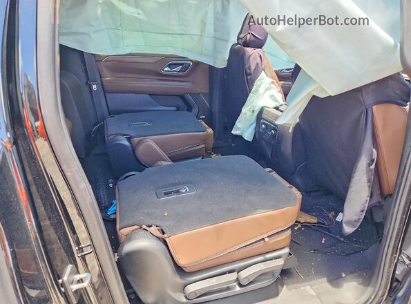 1GNSKGKL8PR411002 2023 CHEVROLET SUBURBAN Black Вид задньої частини салону