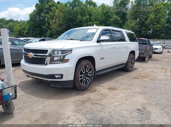 1GNSKHKC2GR168809 2016 CHEVROLET SUBURBAN White Առջևի ձախ երեք քառորդ տեսարան