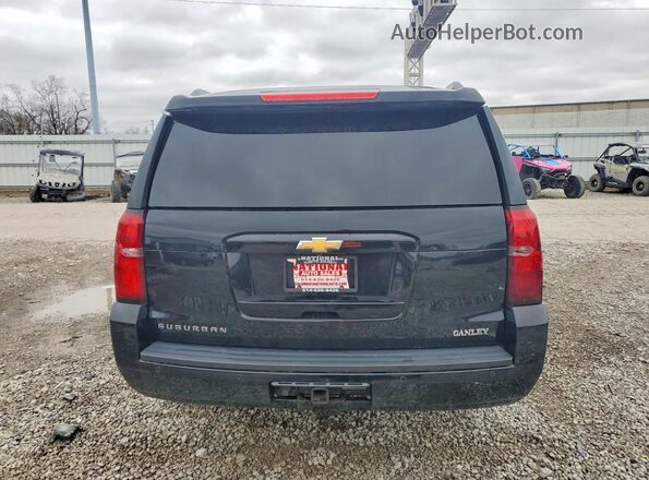 1GNSKHKC2GR360571 2016 CHEVROLET SUBURBAN Black Widok z tyłu