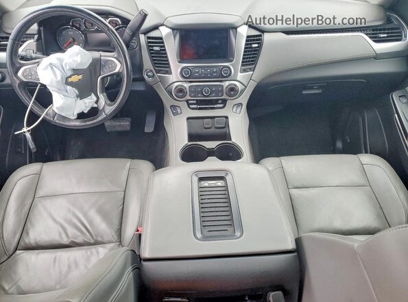 1GNSKHKC2GR360571 2016 CHEVROLET SUBURBAN Black Widok deski rozdzielczej