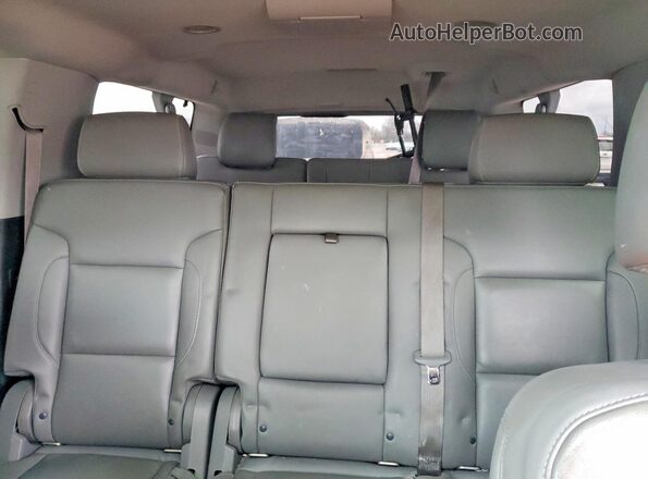 1GNSKHKC2GR360571 2016 CHEVROLET SUBURBAN Black Widok tylnych siedzeń