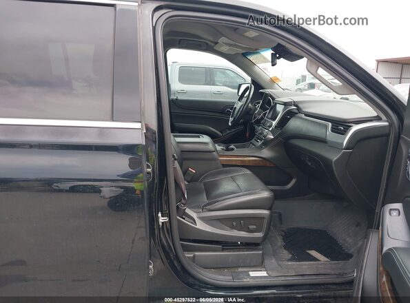 1GNSKHKC2HR314840 2017 CHEVROLET SUBURBAN Black Вид салону спереду