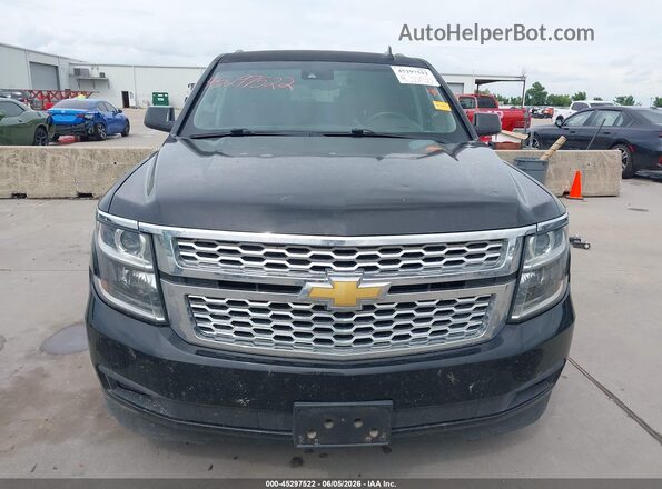 1GNSKHKC2HR314840 2017 CHEVROLET SUBURBAN Black Вид щитка приладів
