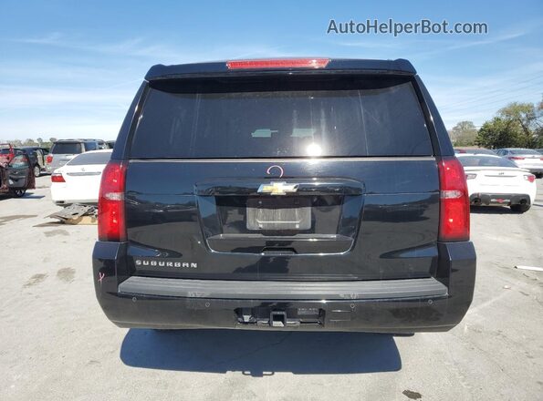 1GNSKHKC2JR101280 2018 CHEVROLET SUBURBAN Black Vista trasera