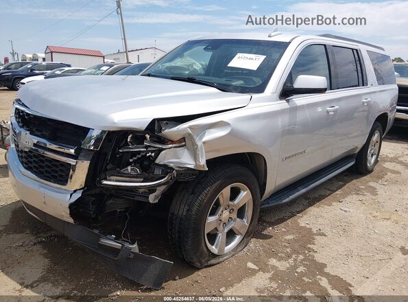 1GNSKHKC2KR338109 2019 CHEVROLET SUBURBAN Silver Front left