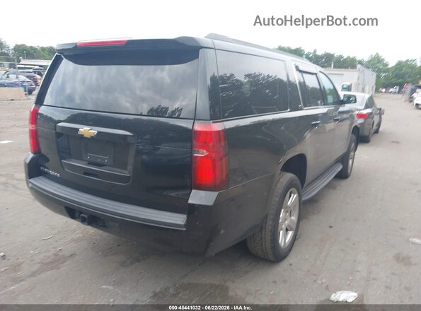 1GNSKHKC5JR251576 2018 CHEVROLET SUBURBAN Black Tył prawy