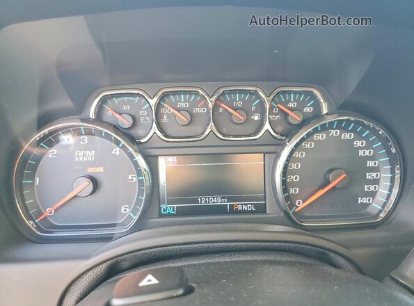 1GNSKHKC6LR133099 2020 CHEVROLET SUBURBAN Gray Вид щитка приладів