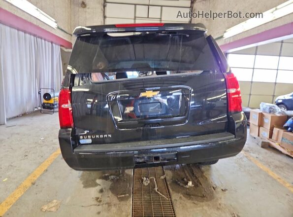 1GNSKHKC7GR386034 2016 CHEVROLET SUBURBAN Black Vista trasera