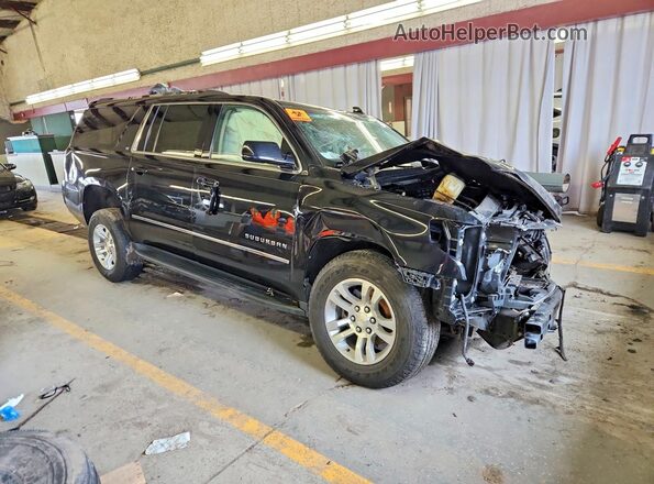1GNSKHKC7GR386034 2016 CHEVROLET SUBURBAN Black Delantero derecho
