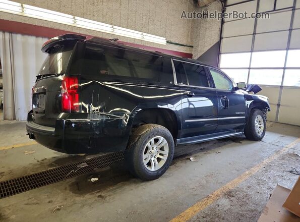 1GNSKHKC7GR386034 2016 CHEVROLET SUBURBAN Black Trasero derecho