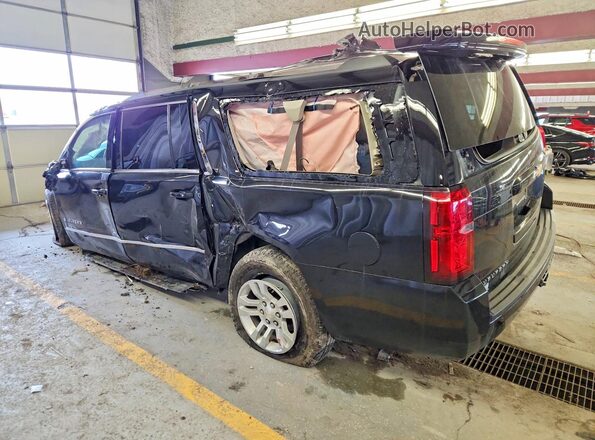 1GNSKHKC7GR386034 2016 CHEVROLET SUBURBAN Black Trasero izquierdo