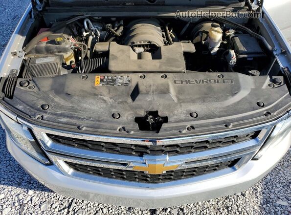 1GNSKHKC8LR101562 2020 CHEVROLET SUBURBAN Silver Vista del compartimento del motor