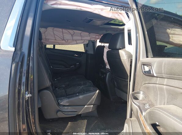 1GNSKHKC9JR290395 2018 CHEVROLET SUBURBAN Gray Widok naklejki z numerem VIN