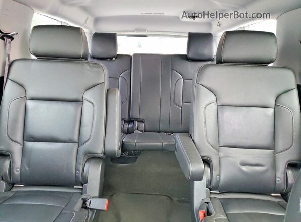 1GNSKJKC7GR406290 2016 CHEVROLET SUBURBAN Gray Rear seats view