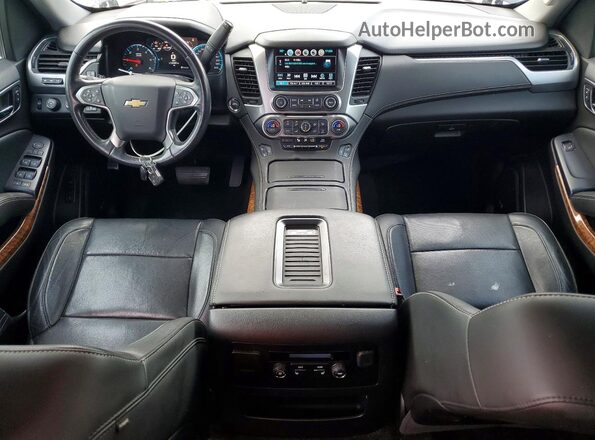 1GNSKJKC7GR406290 2016 CHEVROLET SUBURBAN Gray Dashboard view