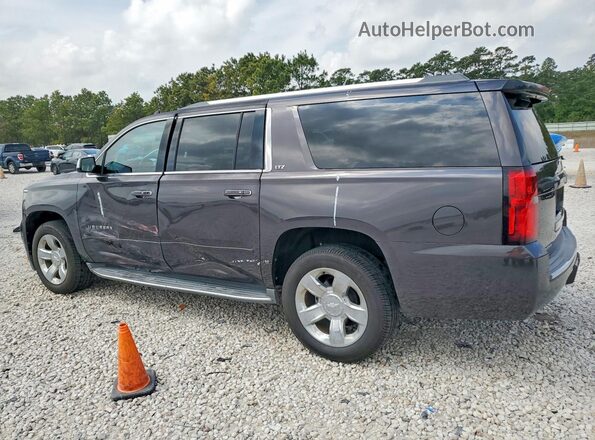 1GNSKJKC7GR406290 2016 CHEVROLET SUBURBAN Gray Rear left