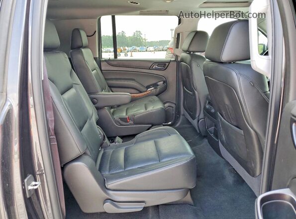 1GNSKJKC7GR406290 2016 CHEVROLET SUBURBAN Gray Rear interior view