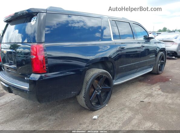 1GNSKJKCXJR290901 2018 CHEVROLET SUBURBAN Black Tył prawy