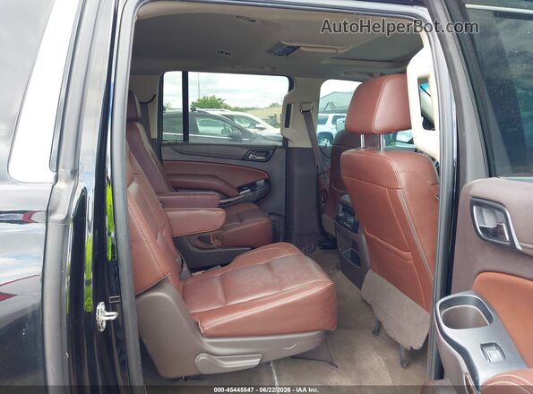 1GNSKJKCXJR290901 2018 CHEVROLET SUBURBAN Black Widok naklejki z numerem VIN