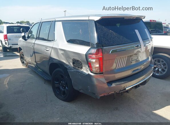 1GNSKLED4PR154126 2023 CHEVROLET TAHOE Gray Trasero izquierdo