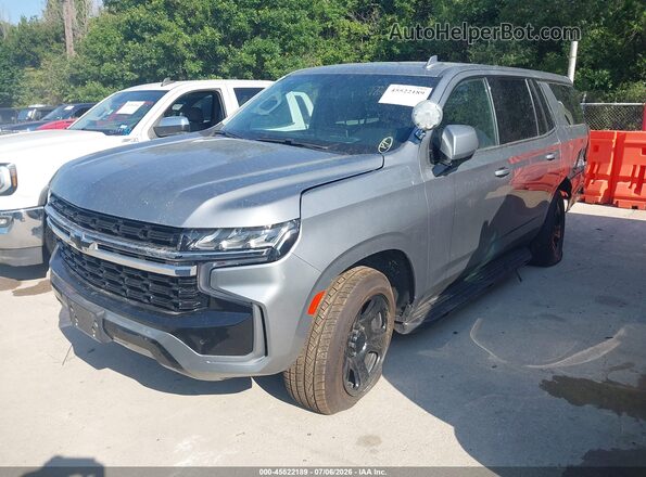 1GNSKLED4PR154126 2023 CHEVROLET TAHOE Gray Vista tres cuartos delantera izquierda