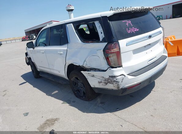 1GNSKLED5MR410737 2021 CHEVROLET TAHOE Белый Задняя левая четверть