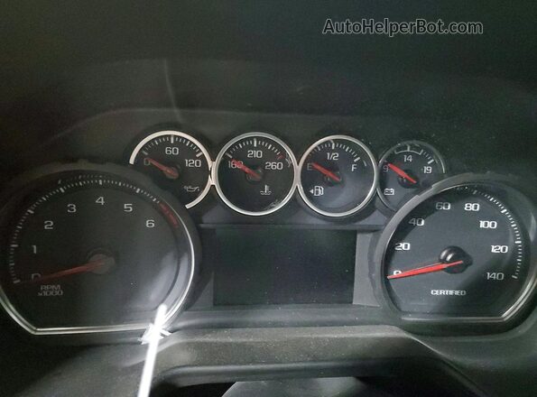 1GNSKLED5MR427568 2021 CHEVROLET TAHOE Черный Вид щитка приборов