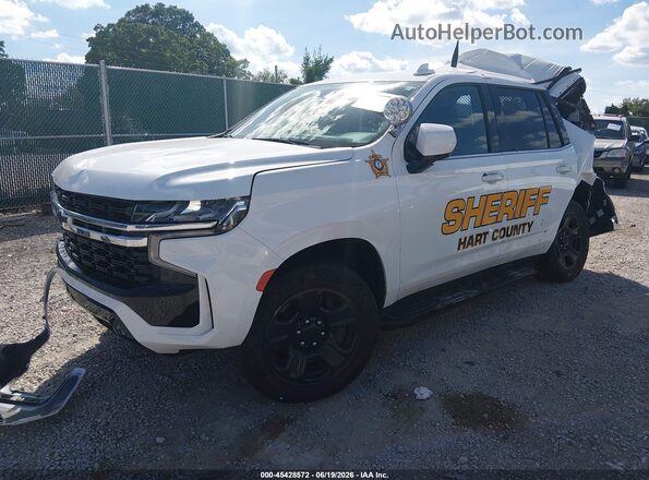 1GNSKLED5PR369742 2023 CHEVROLET TAHOE White Առջևի ձախ երեք քառորդ տեսարան