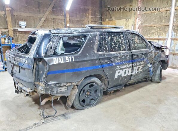 1GNSKLED8MR427564 2021 CHEVROLET TAHOE Черный Задняя правая четверть