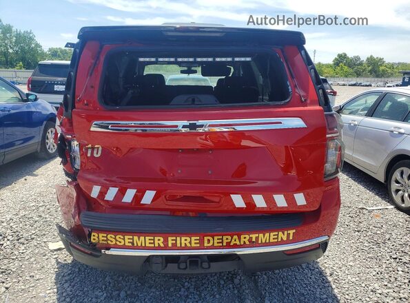 1GNSKLED8NR304297 2022 CHEVROLET TAHOE Red 