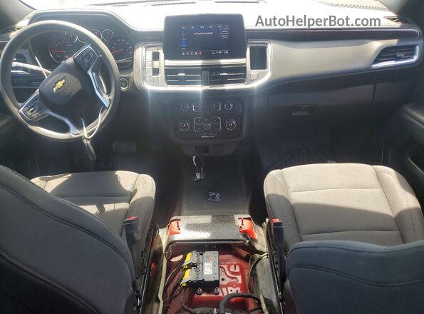 1GNSKLED8NR304297 2022 CHEVROLET TAHOE Red 